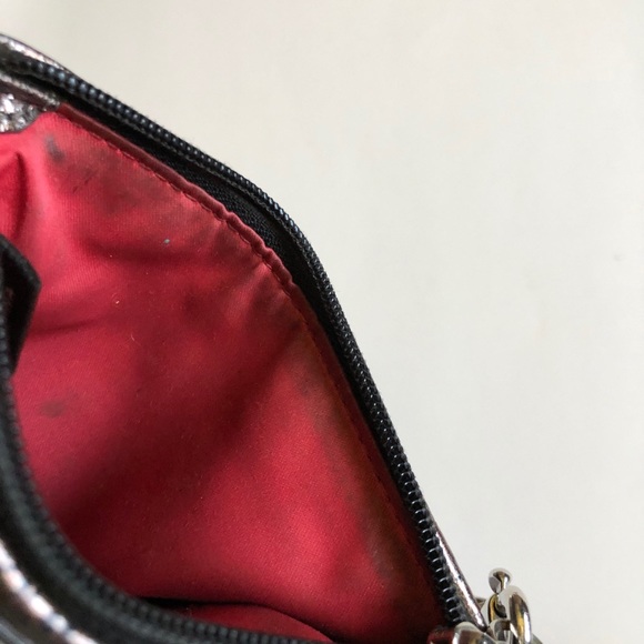 Coach Poppy Limited Edition Grafiti Black Wristlet - Picture 7 of 10